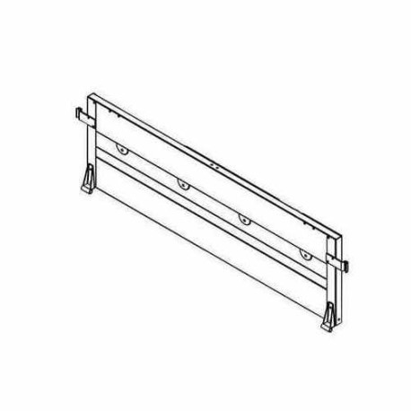 Ridelle / porte Arrière aluminium Erdé Expert XR342F-XR402F