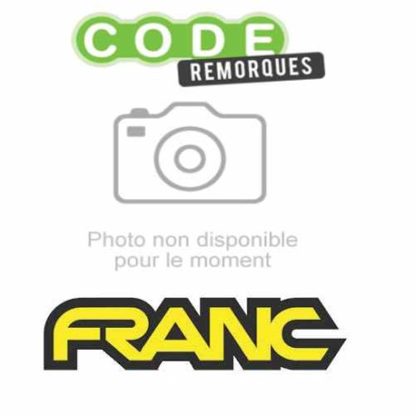 Kit de 3 réhausses grillagées Franc pour plateau RIS 340