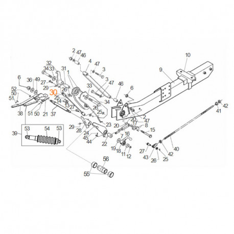 Câble de transmission AL-KO 352VB-2 LG 600