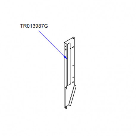 Montant arrière gauche Trigano TR013987G