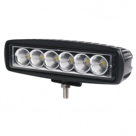 Phare de travail rectangle LED 18W 1200 lm longue portée