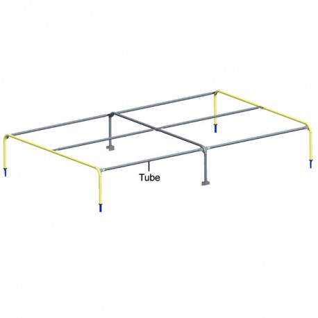 Tube seul bâche haute 30cm Erdé BH100