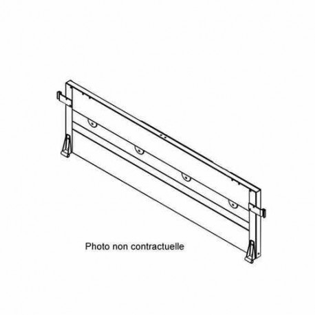 Porte arrière / Ridelle Erdé 210 Bois