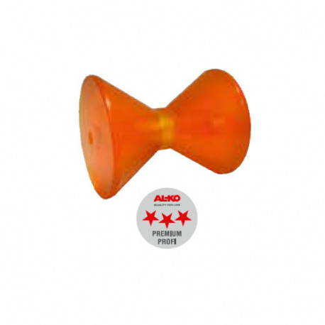 Rouleau central de glissement orange 199 x Ø 160mm Alésage 16,5