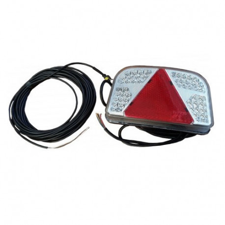 Feu droit étanche 7 fonctions 48 LEDS 12V Sun Way