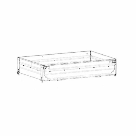 Jeu de ridelles alu LIDER plateau 410x210 cm