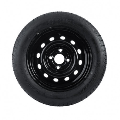 Roue complète 155/70R13 4TR100 jante noire